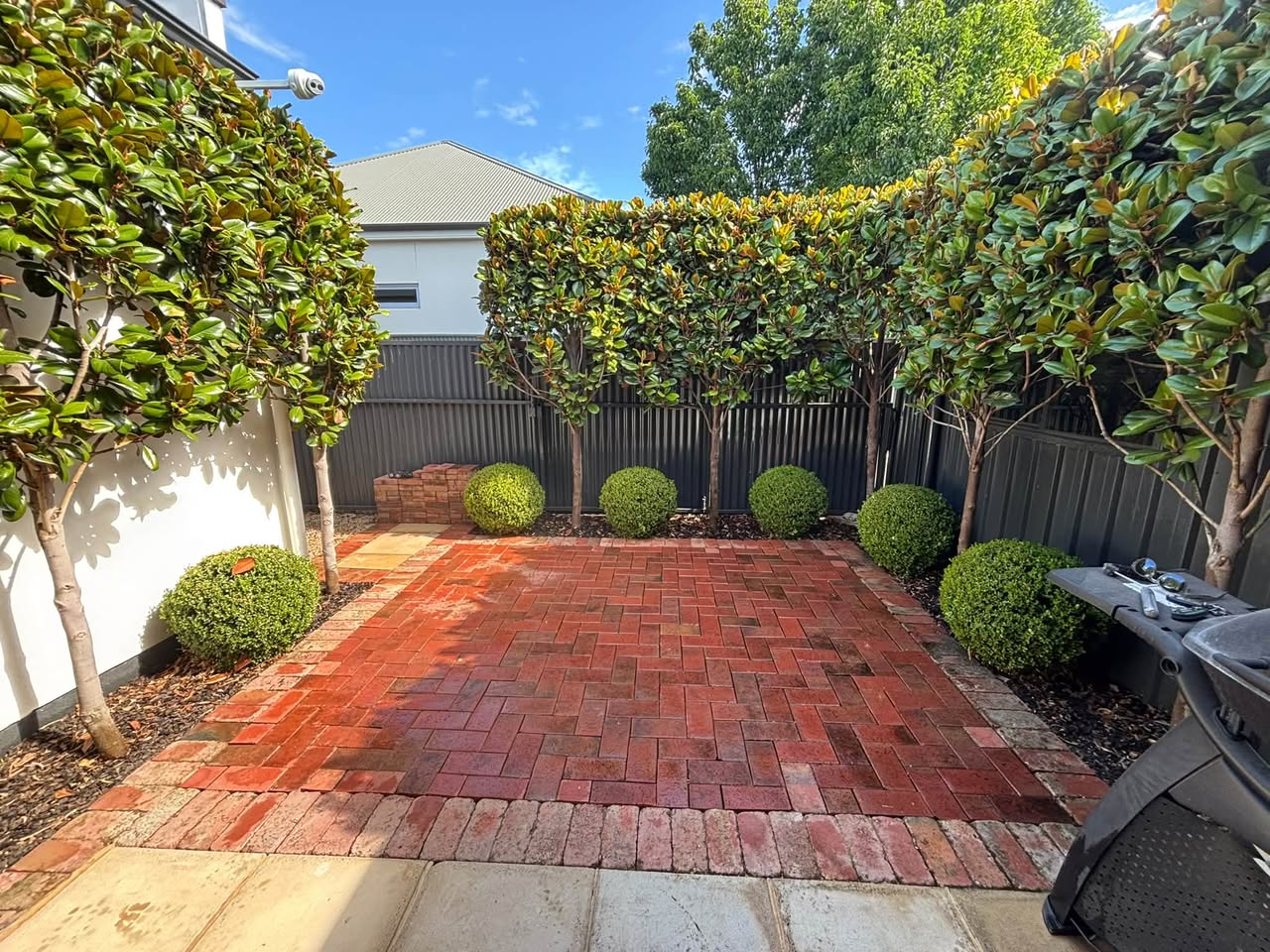 Paving — Courtyard paving